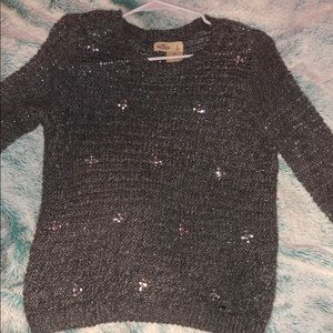Hollister grey sweater